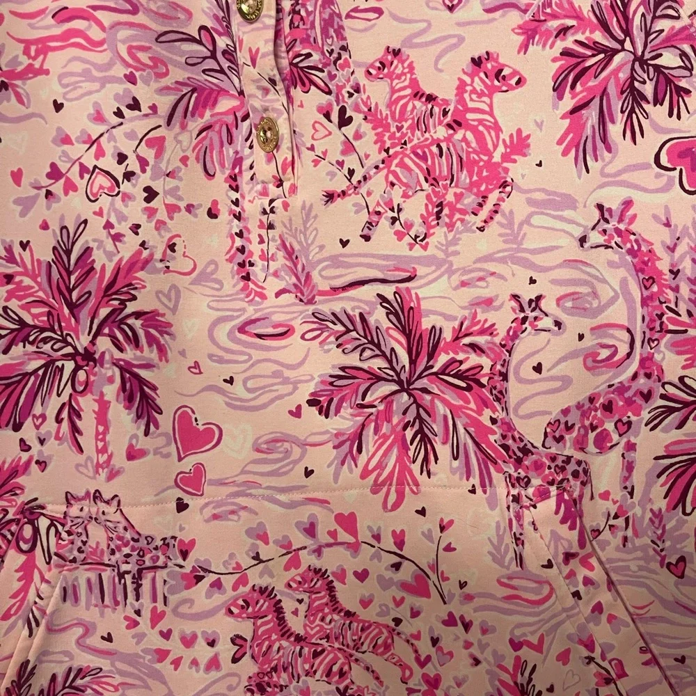 Lilly Pulitzer Pink and Purple Patterned Blouse - Picture 7 of 7